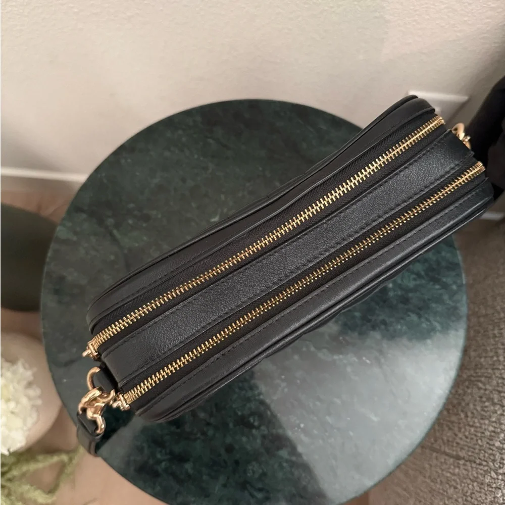 COACH | JESS CROSSBODY CAMERA BAG | BLACK | GOLD HARDWARE